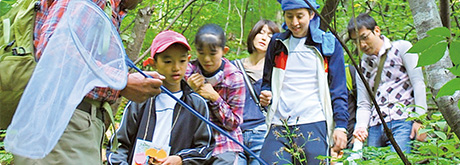 写真 ネイチャーウォッチングの様子